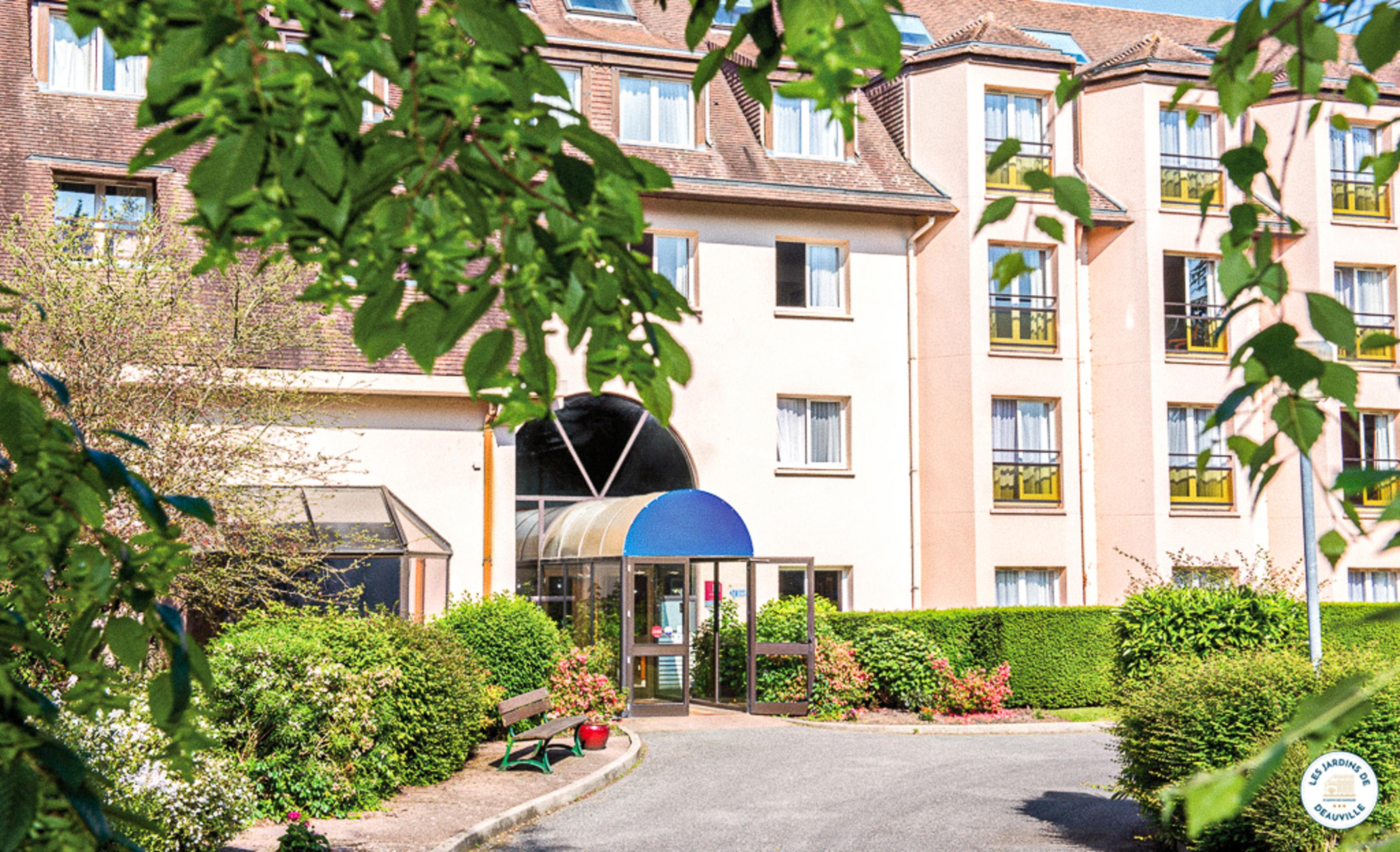 Hotel Les Jardins De Deauville Saint-Martin-aux-Chartrains Dış mekan fotoğraf